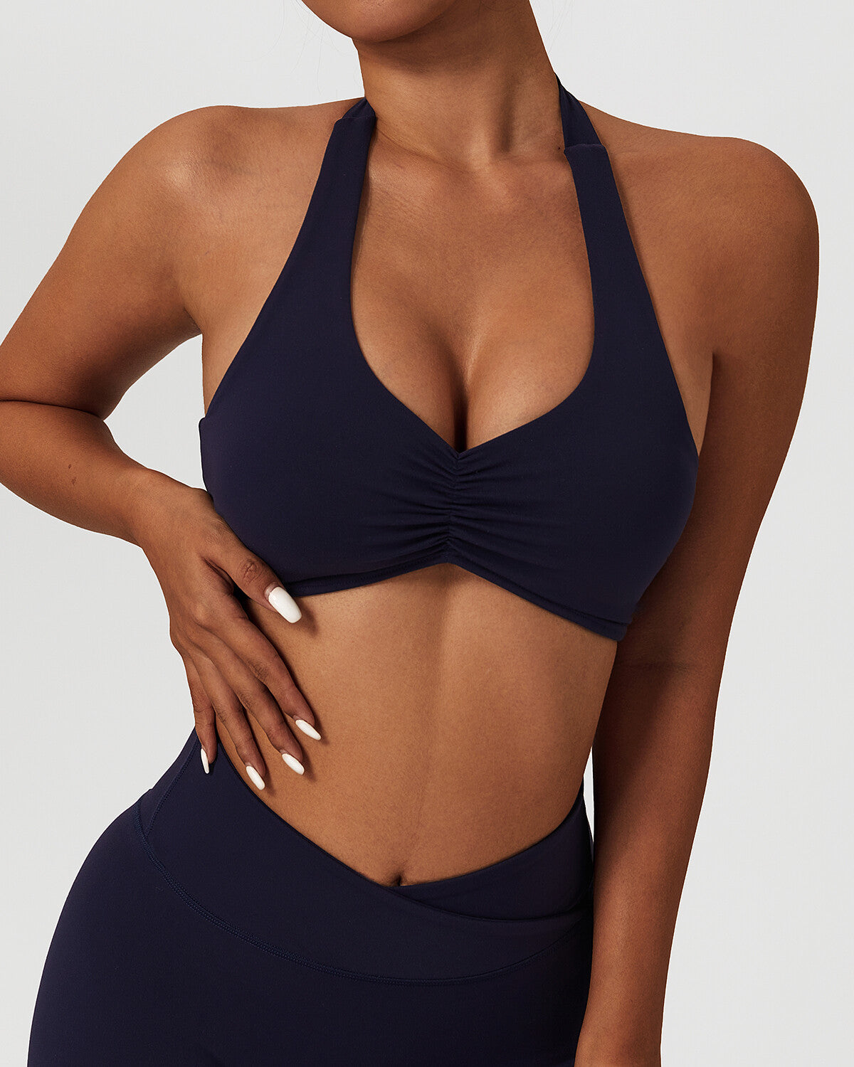 Adalee Sports Bra - Deep Plum