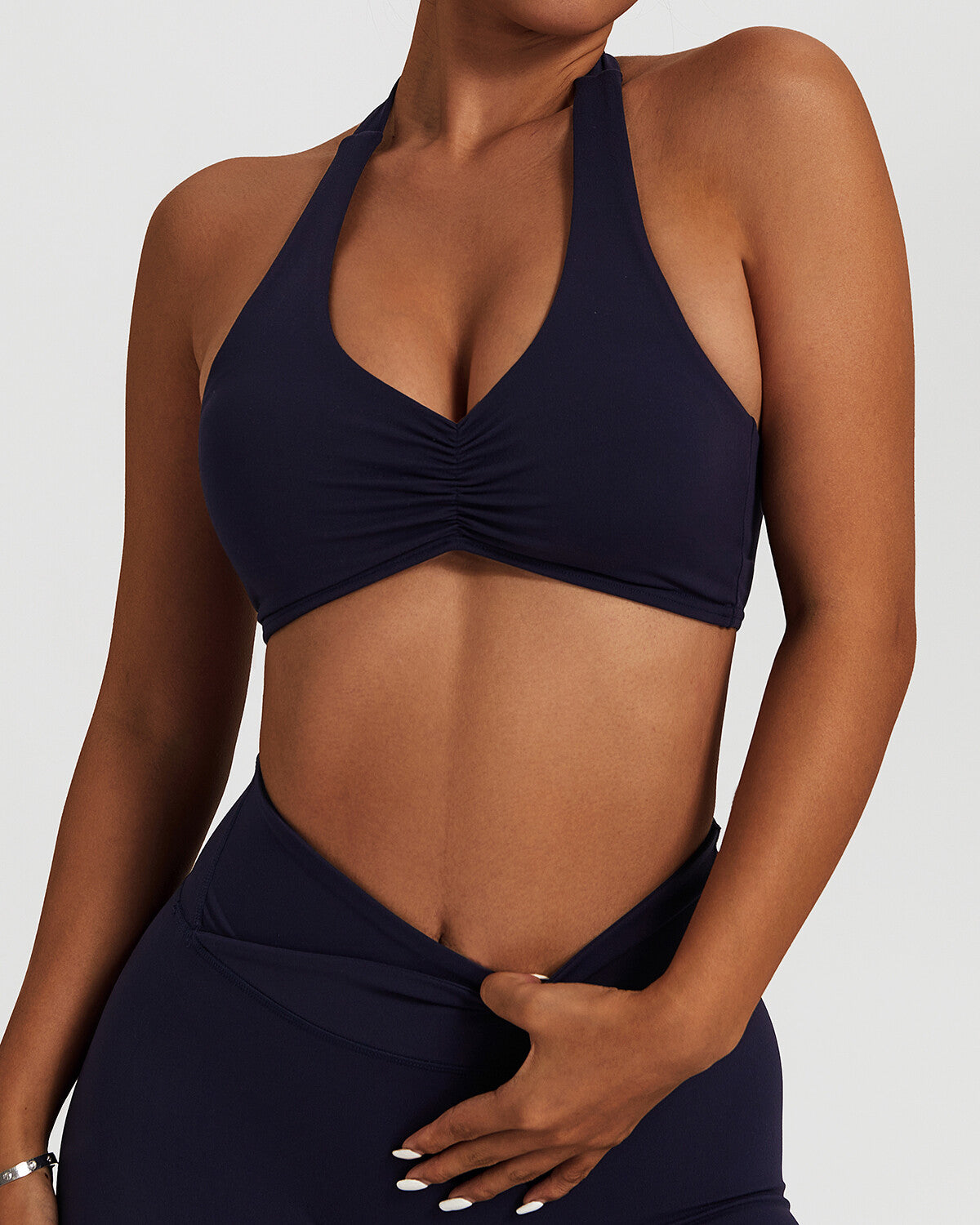 Adalee Sports Bra - Deep Plum
