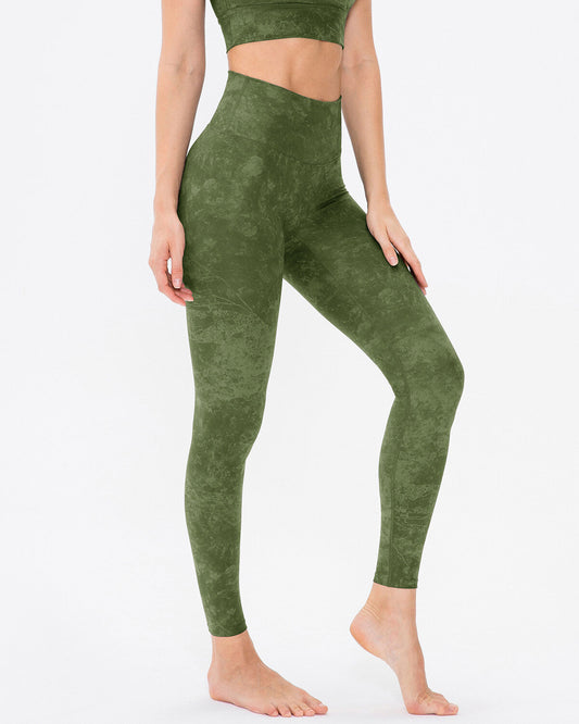 React Ziya Seamless Leggings - Army Green