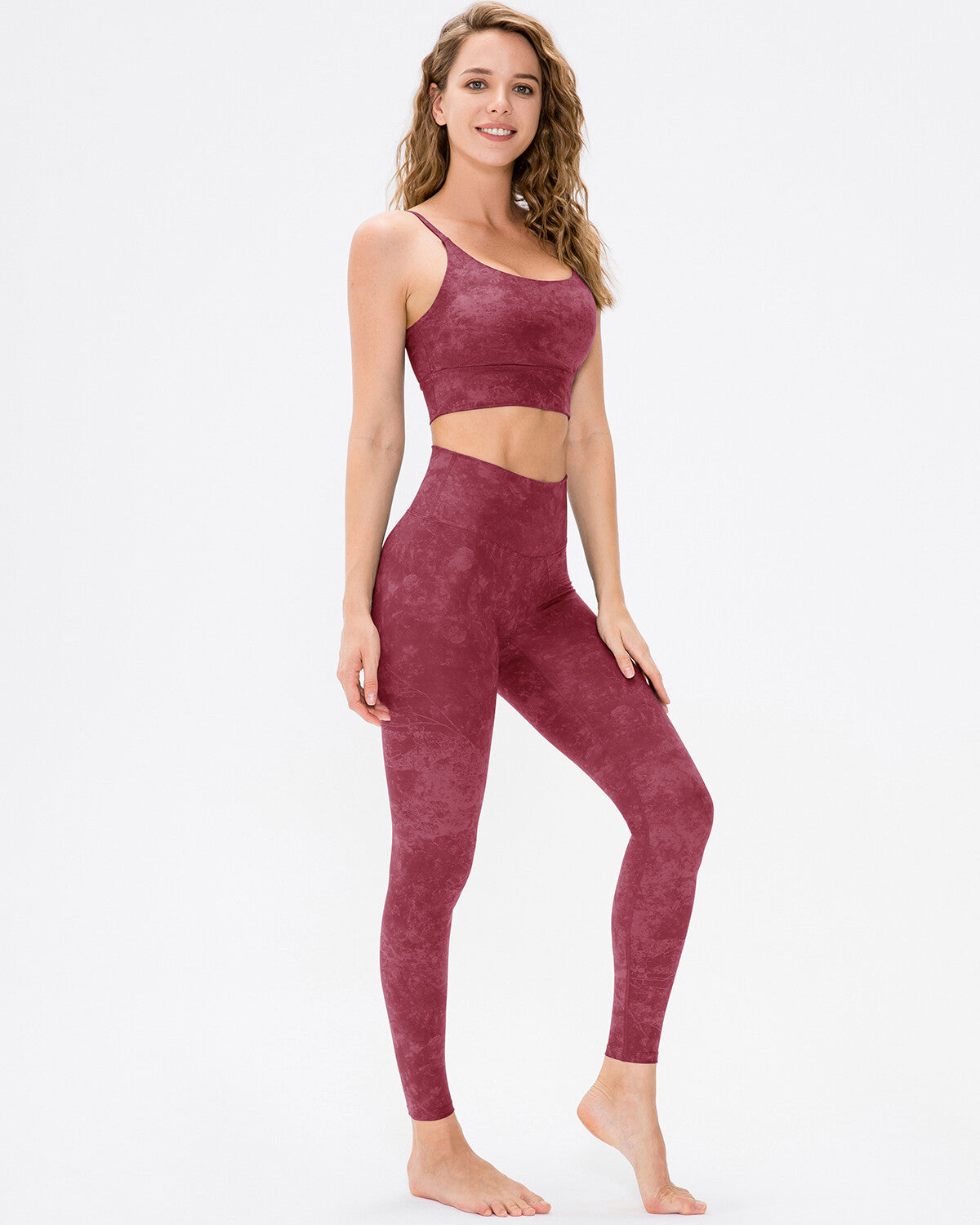React Ziya Seamless Leggings - Red