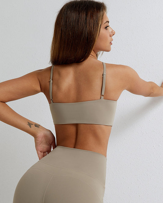 Alina Sports Bra - Khaki