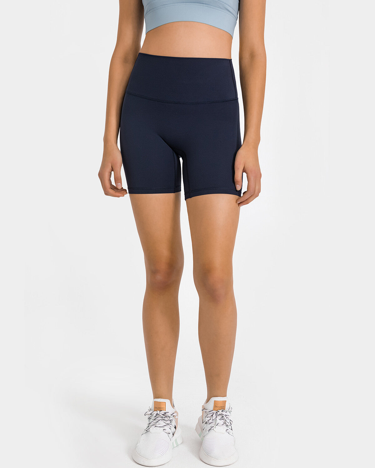 Aleah Seamless Shorts - Midnight Blue