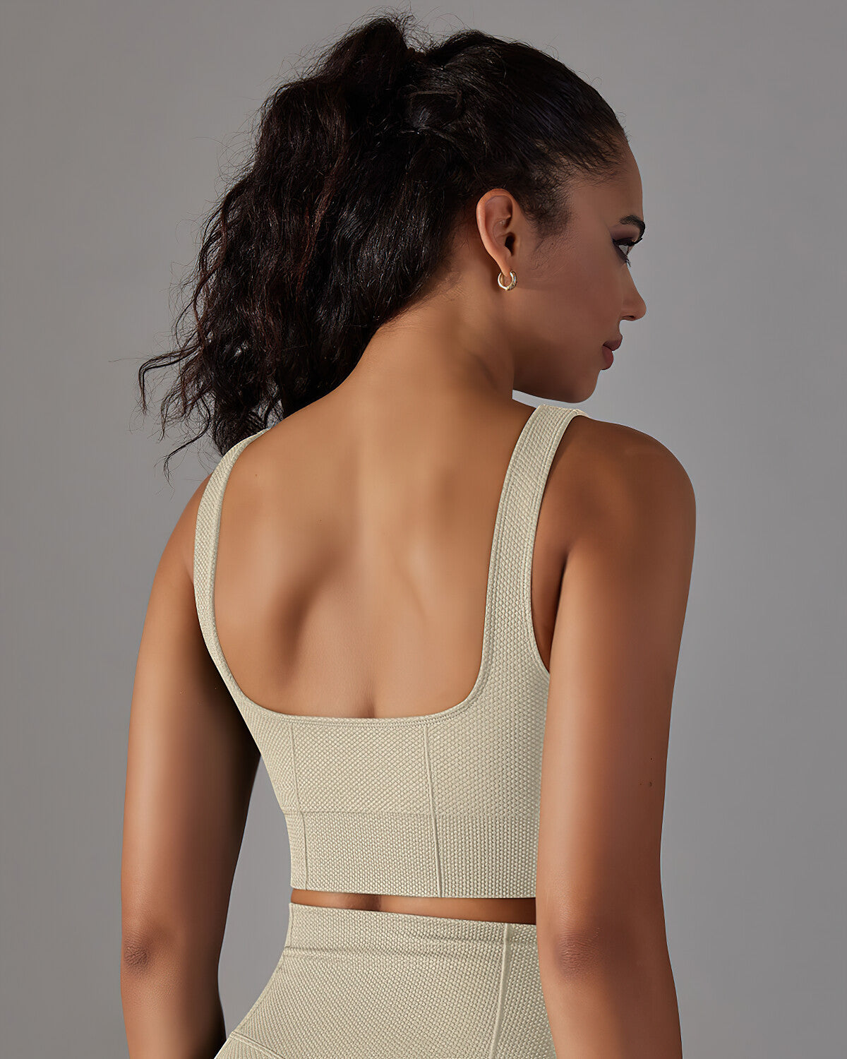 Alodia Flexi-U Sports Bra - Beige