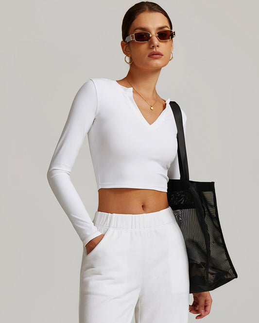 Brynn Long Sleeve - White