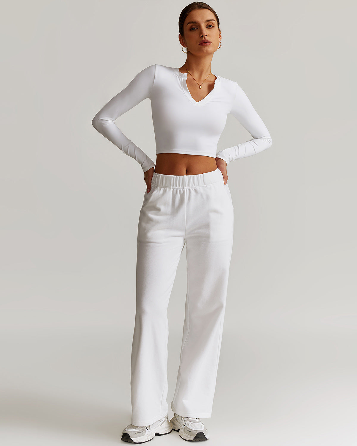 Brynn Long Sleeve - White