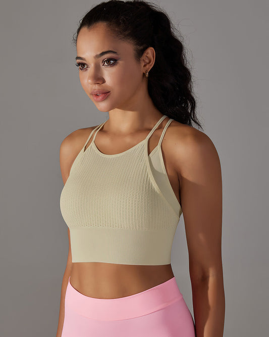 Coraline Sports Bra - Khaki