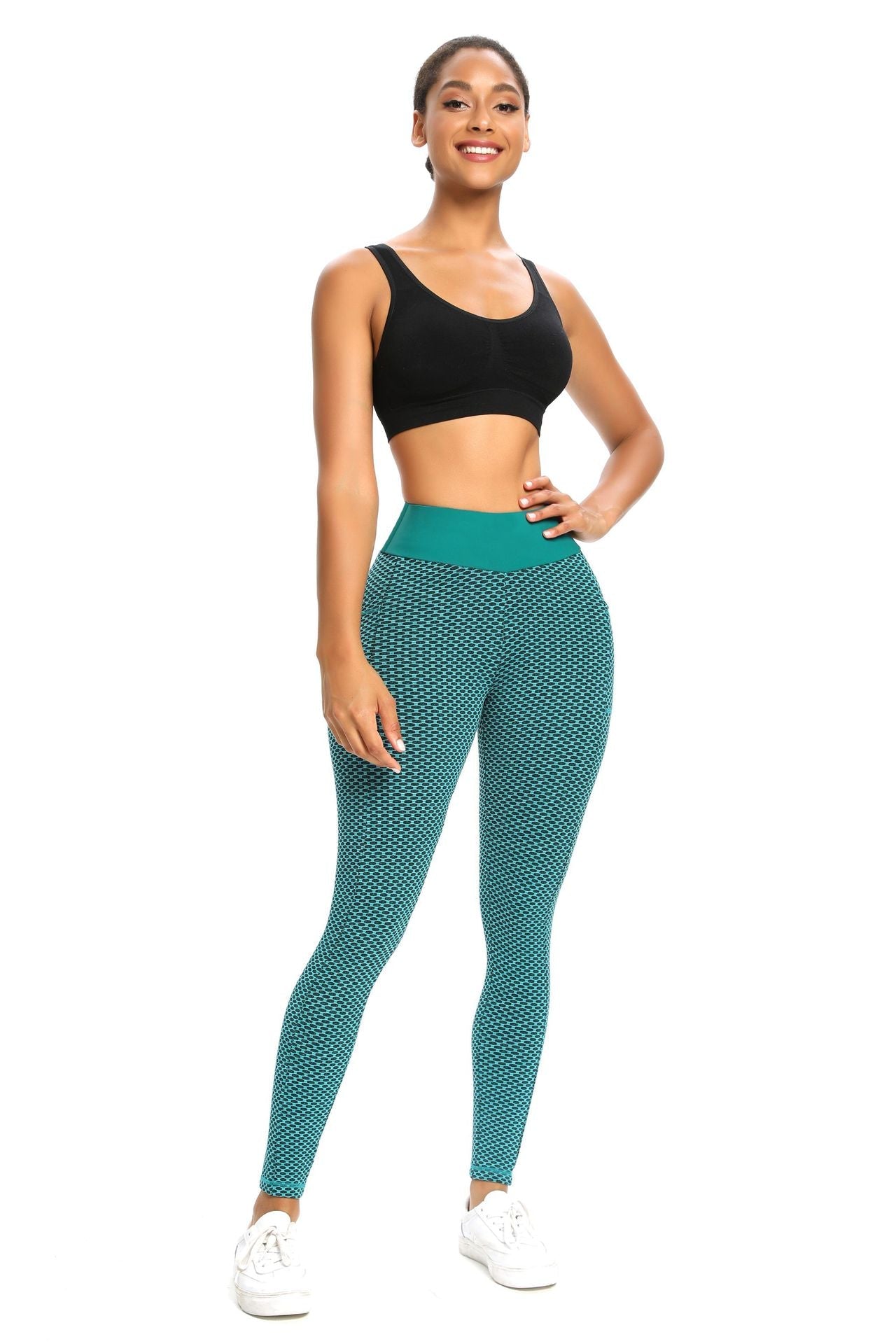 React LUXE Pocket Legging - Green