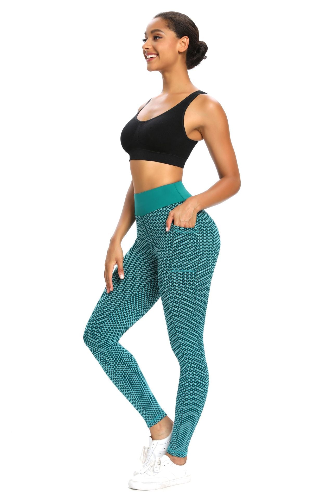 React LUXE Pocket Legging - Green