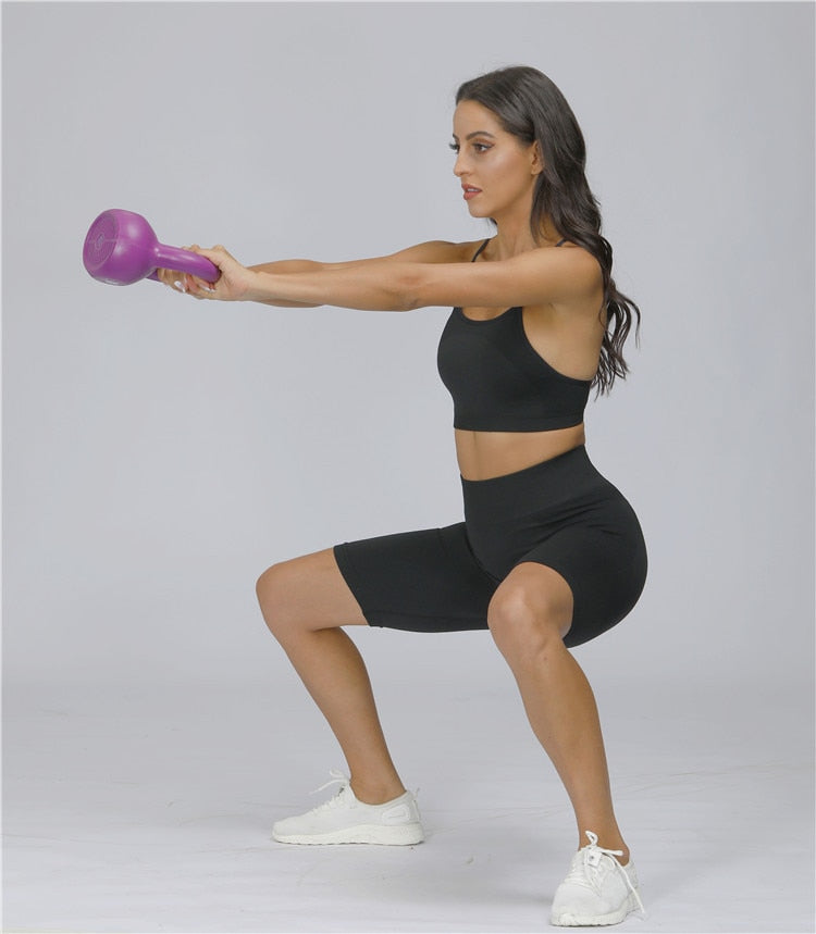 React SIGNATURE Sports Bra - Black