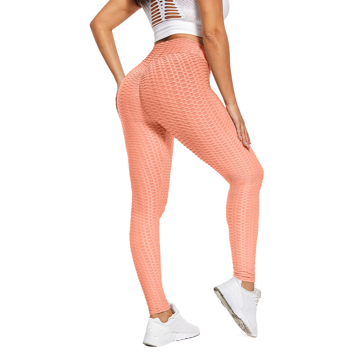 React DELUXE Seamless Legging - Orange Cream