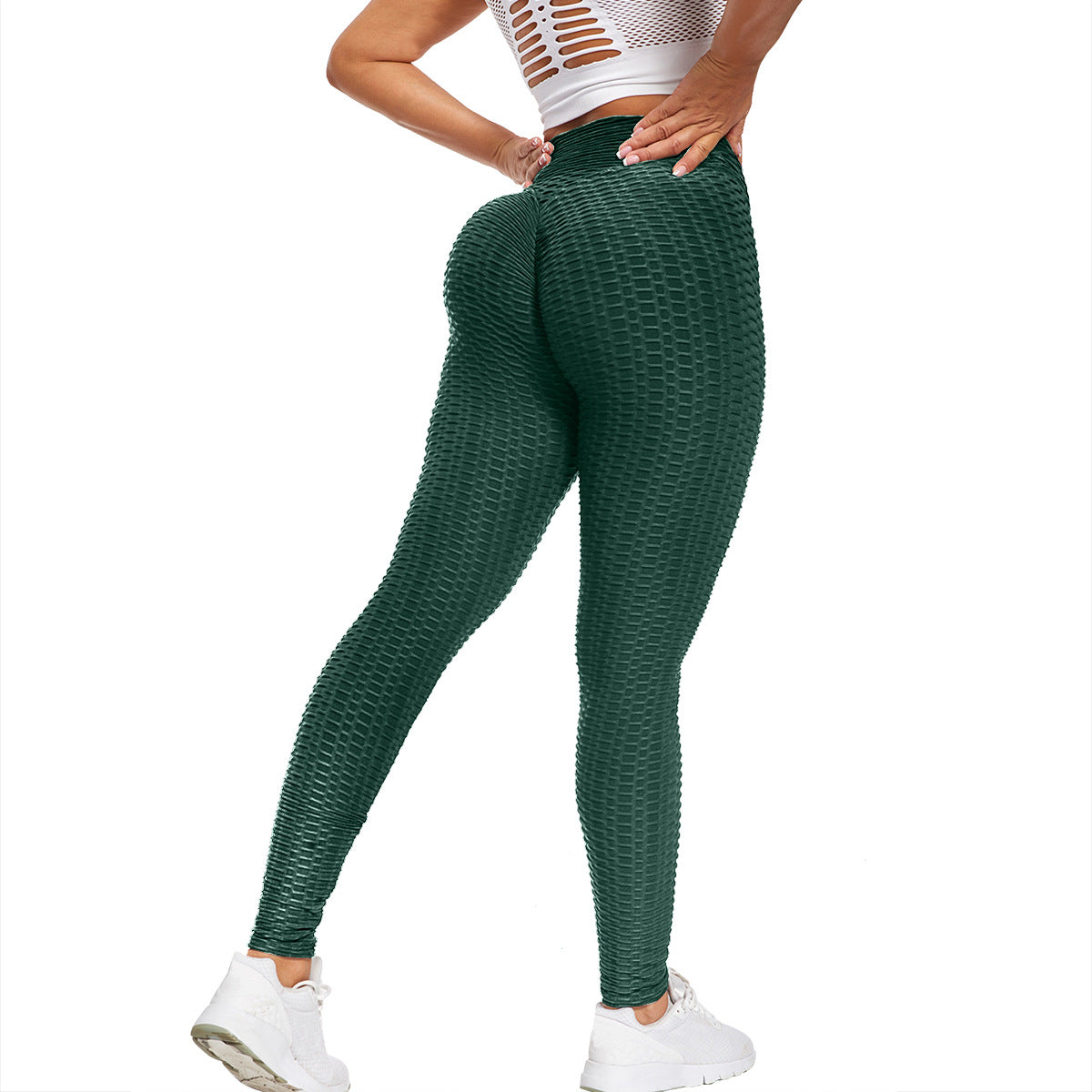 React DELUXE Seamless Legging - Dark Green