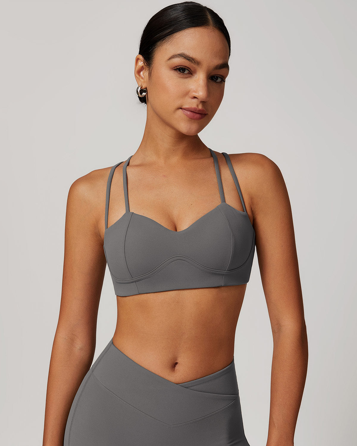 Imogen Sports Bra - Grey