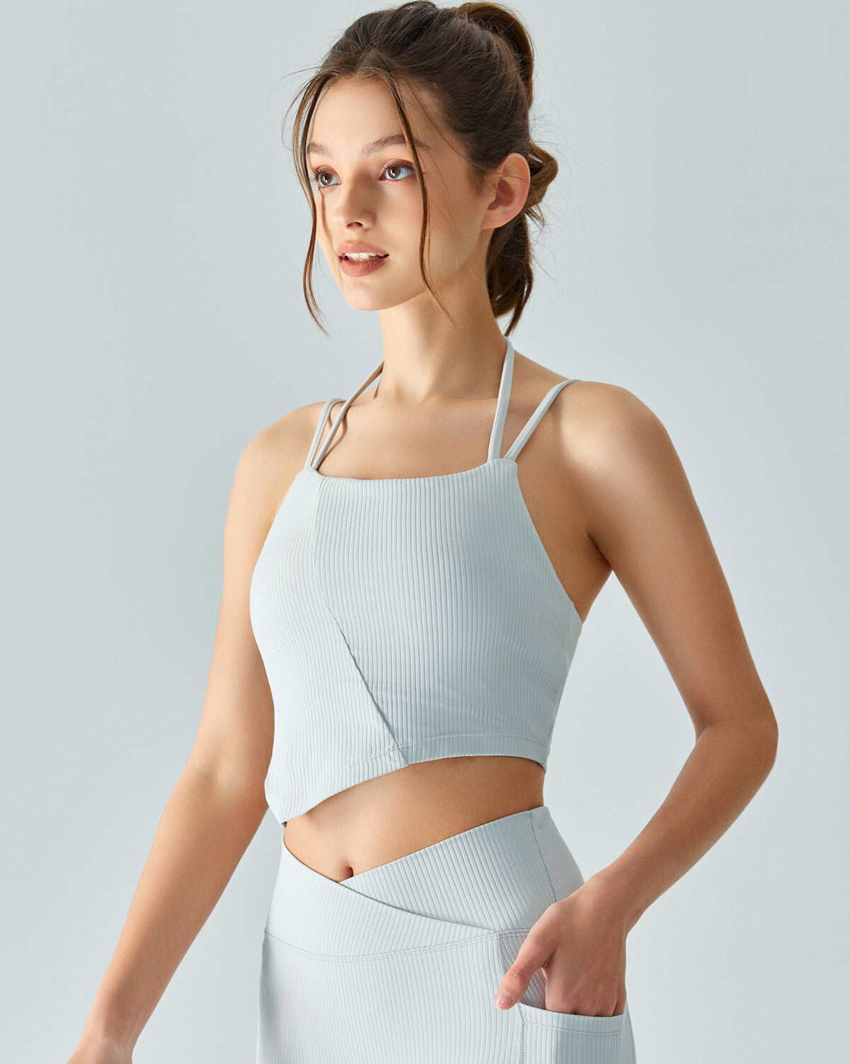 Ivy Tank Top - Blue Grey