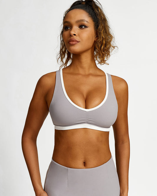 Isla Sports Bra - Grey