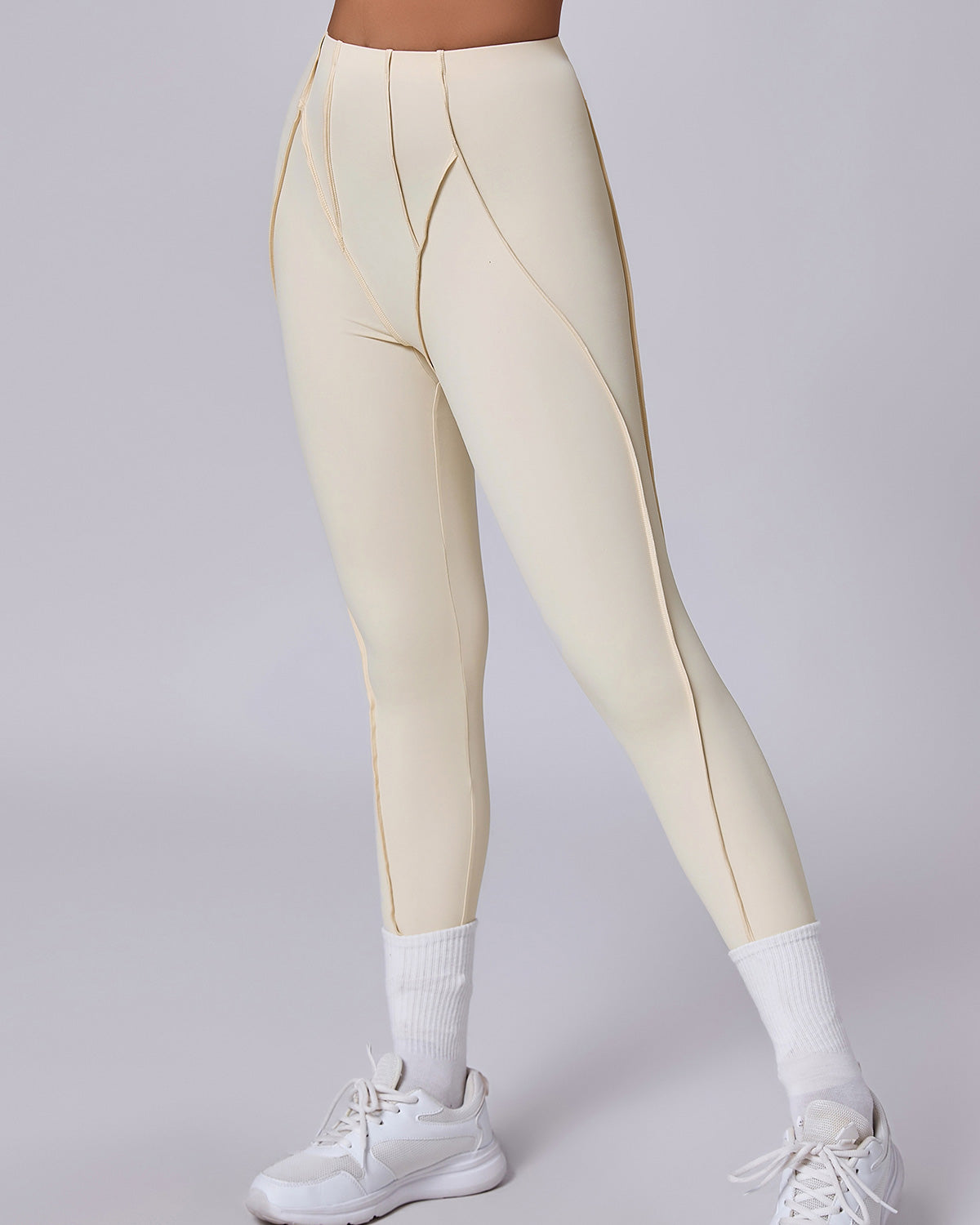Kira Leggings - Beige