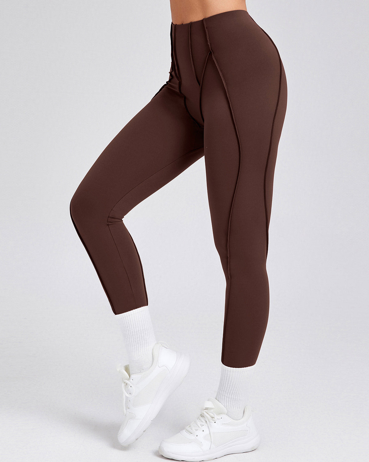 Kira Leggings - Brown