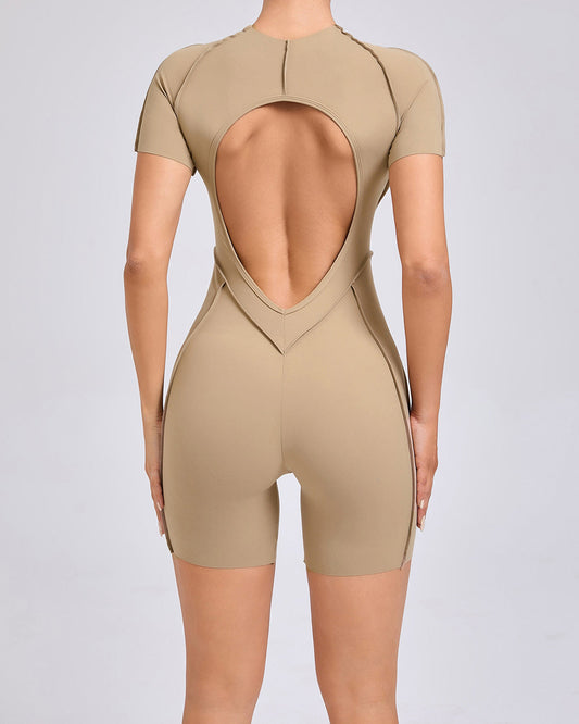 Kira Sprint Jumpsuit - Khaki