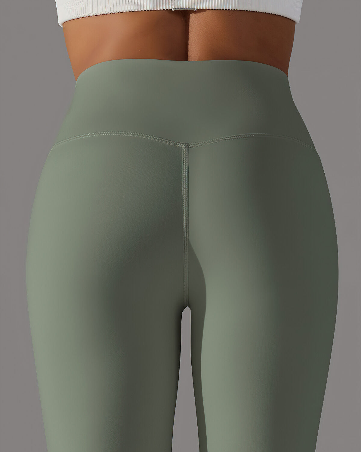 Lara Seamless Leggings - Camo Green