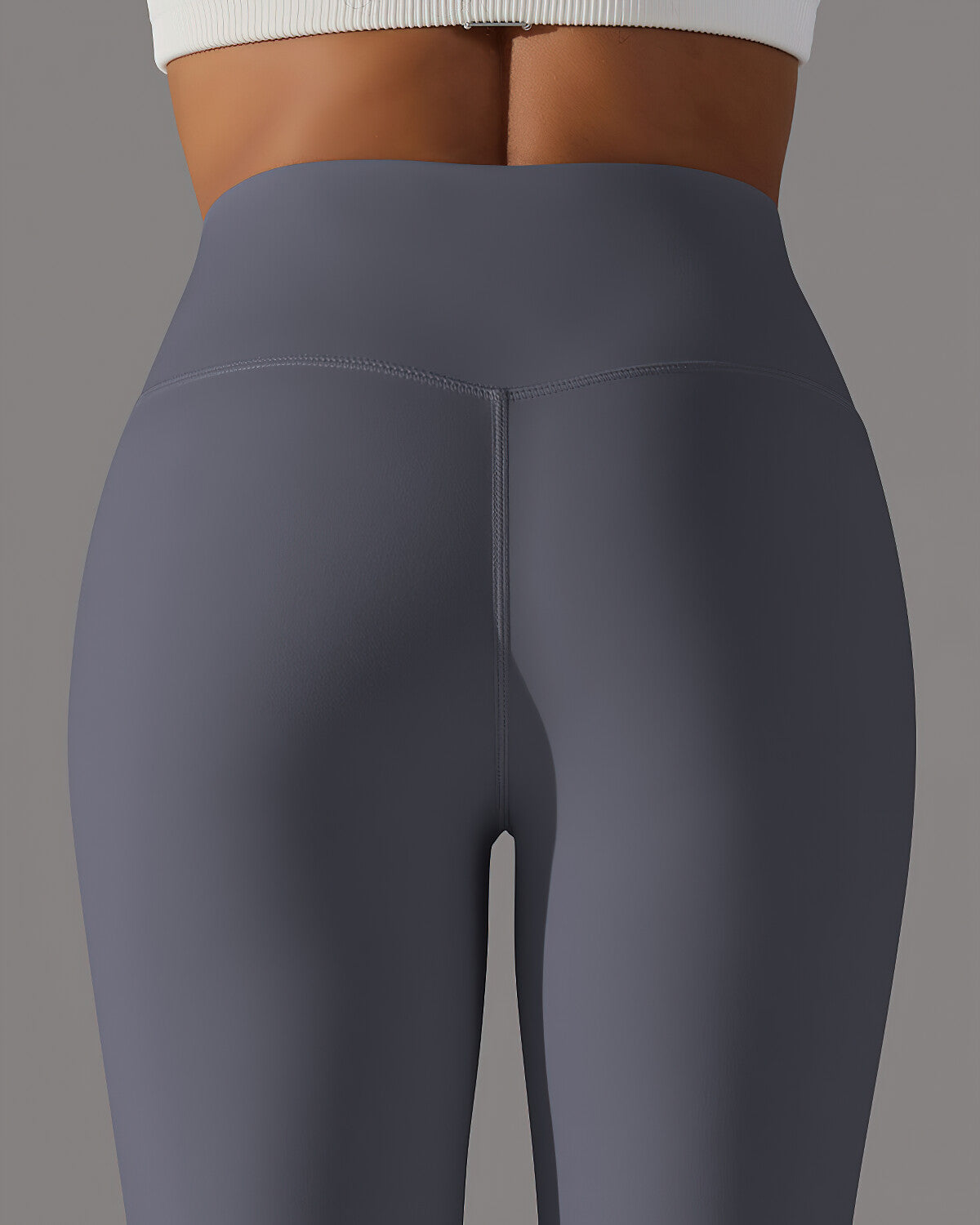 Lara Seamless Leggings - Stormy Blue