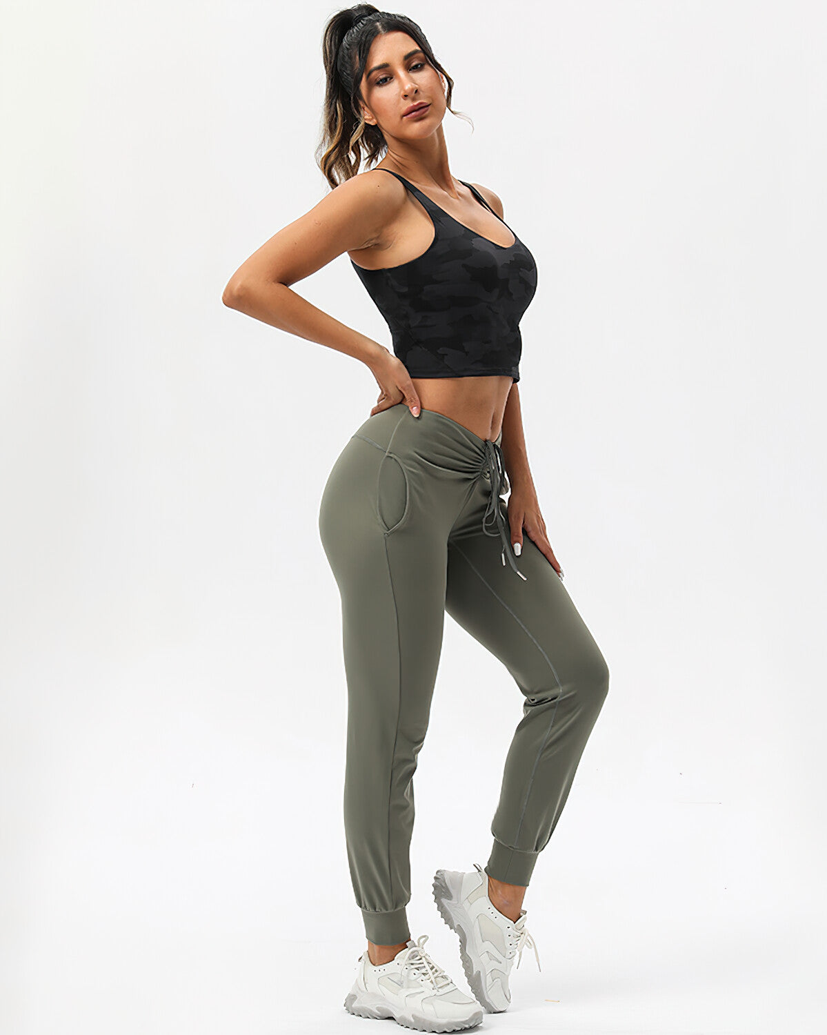 Sophie Jogger Pants - Green