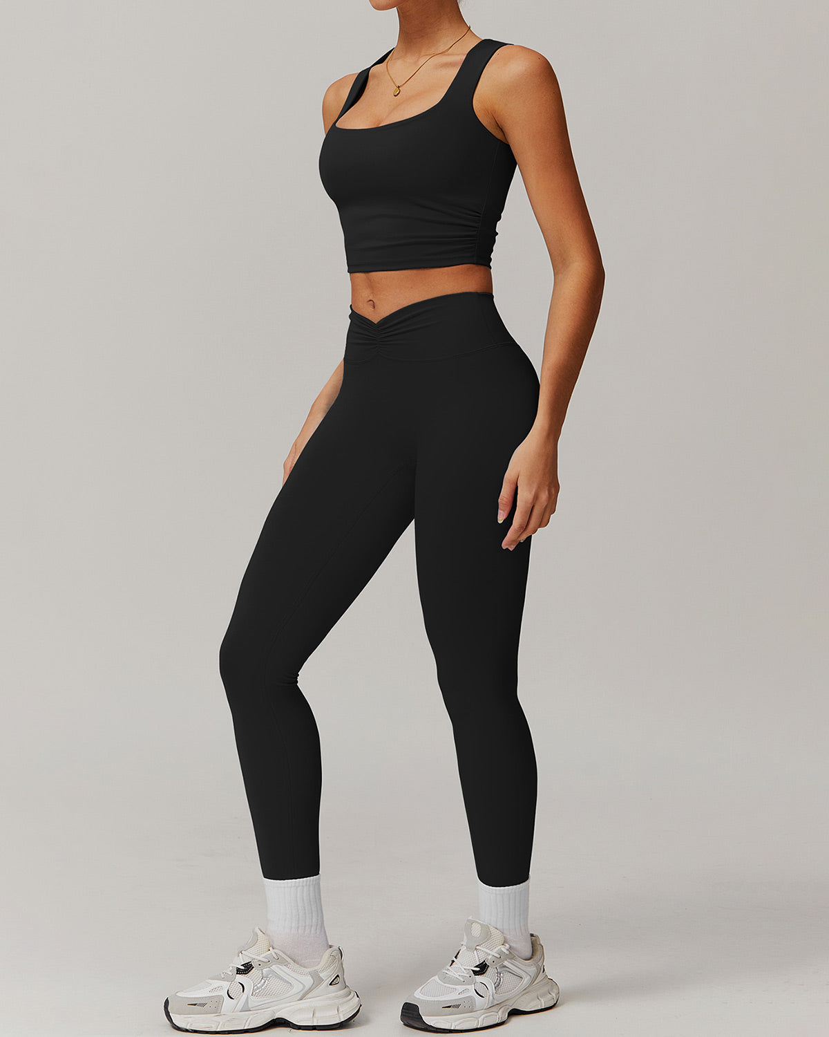 Lyra Seamless Leggings - Black
