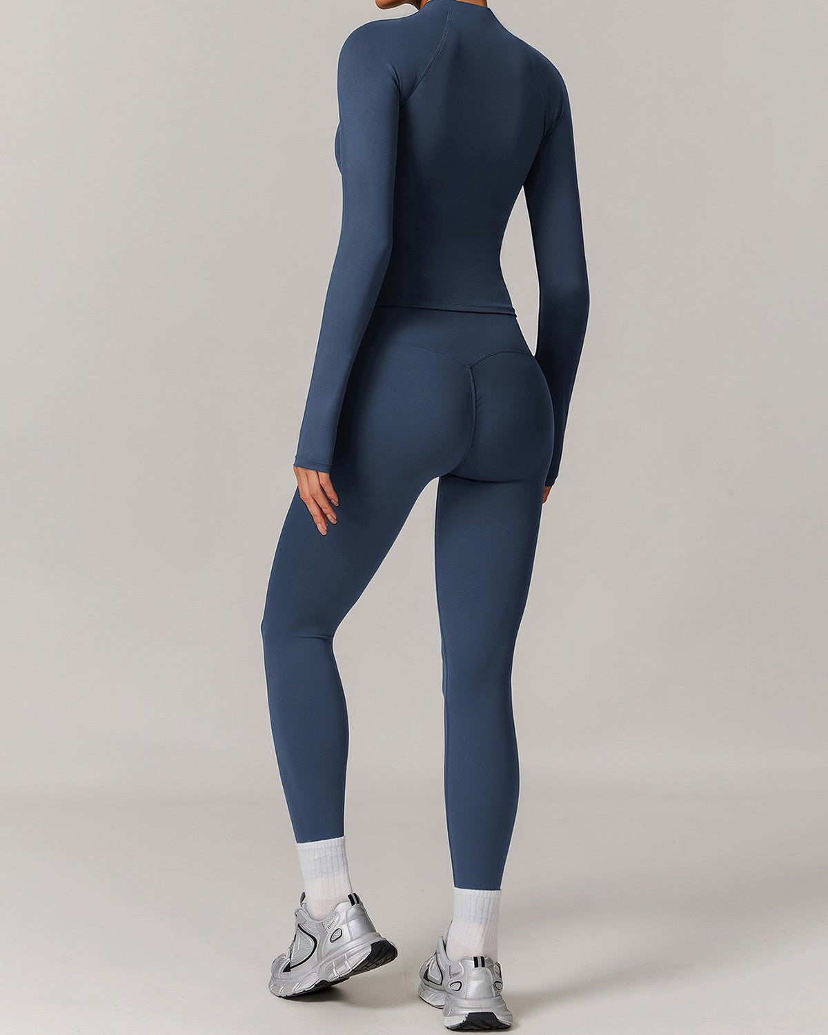 Lyra Seamless Leggings - Navy