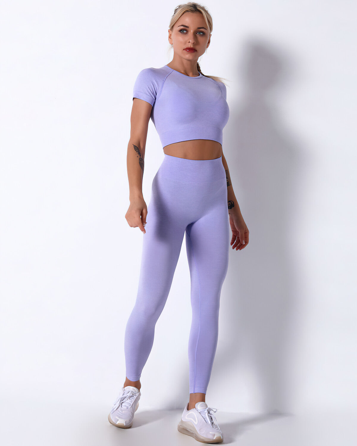 Mikaela Crop Top - Purple