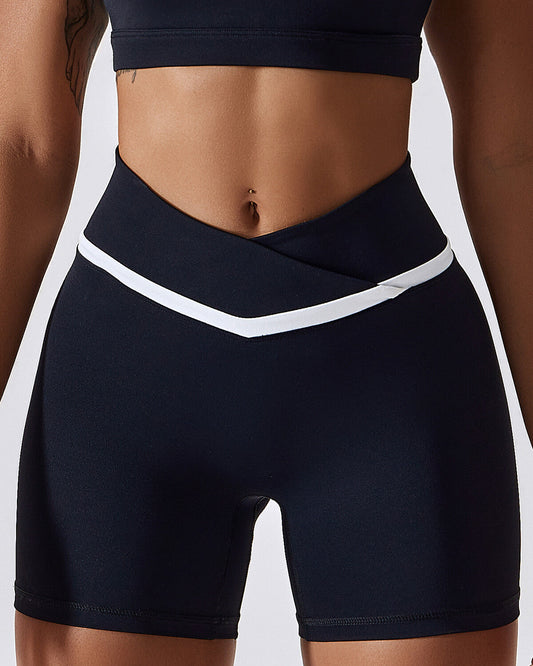 React Lisa Seamless Shorts - Black