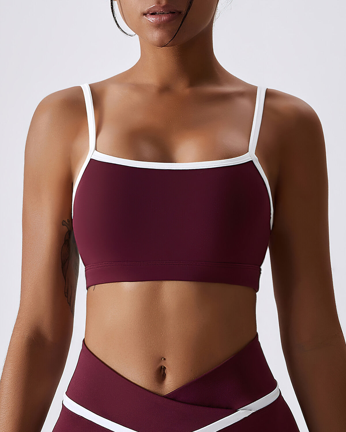 React Lisa Sports Bra - Red