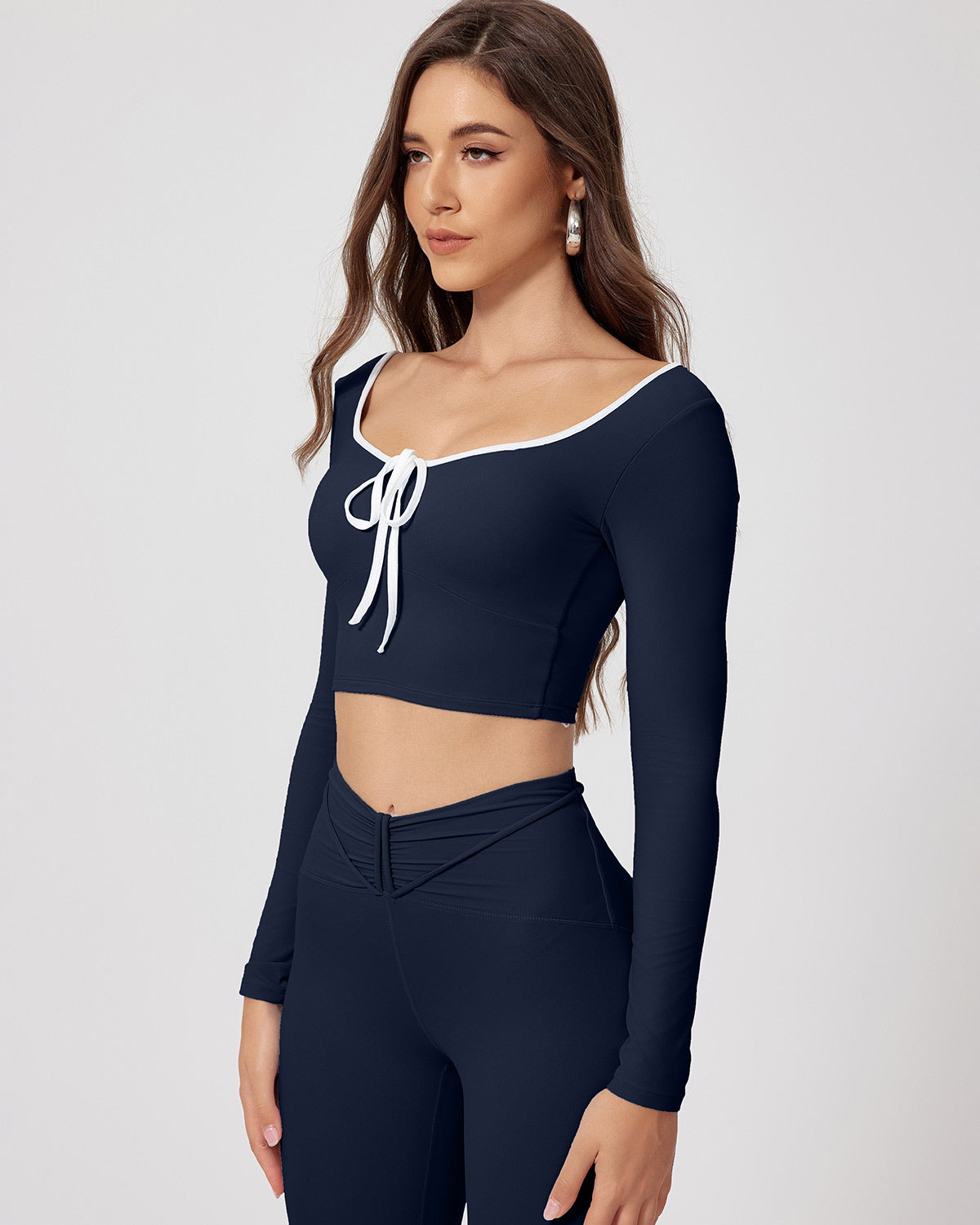Oona Long Sleeve - Navy