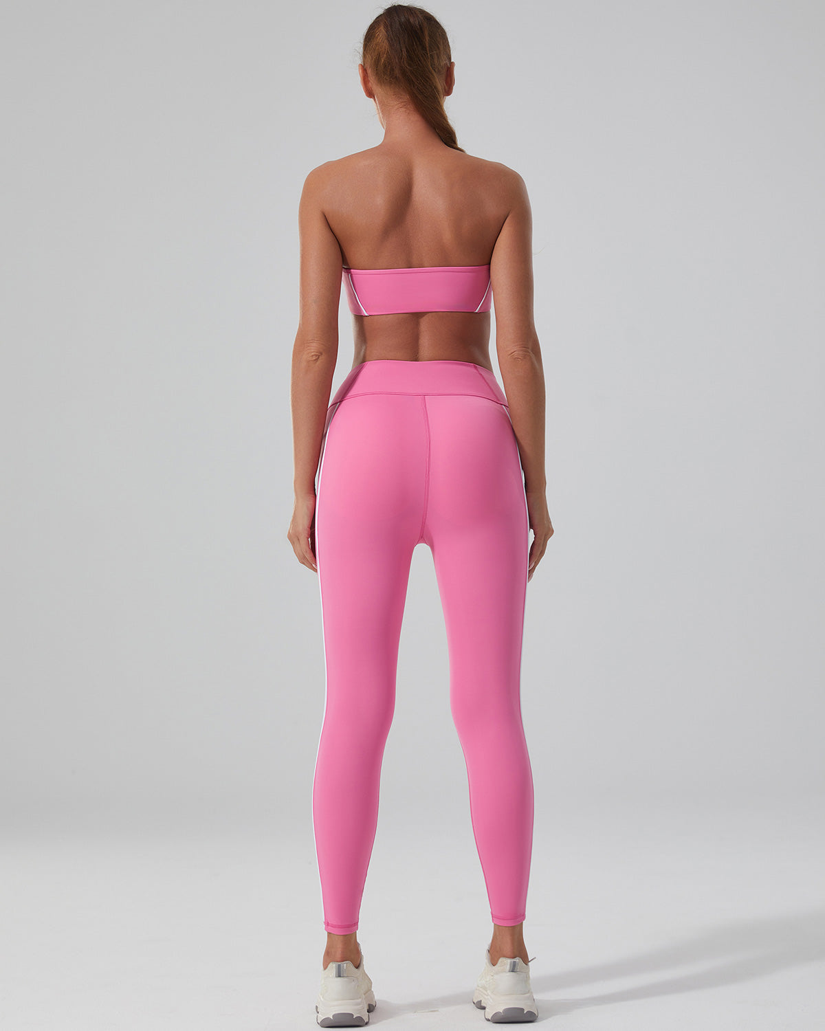 Pearl Seamless Leggings - Pink