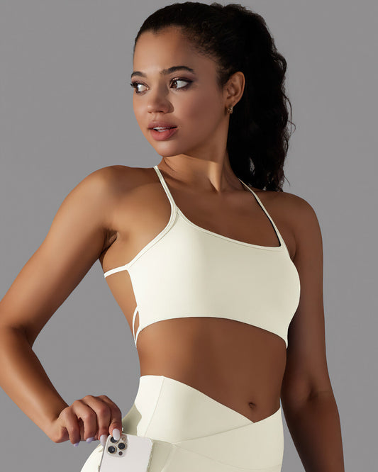 Selene Sports Bra - Beige