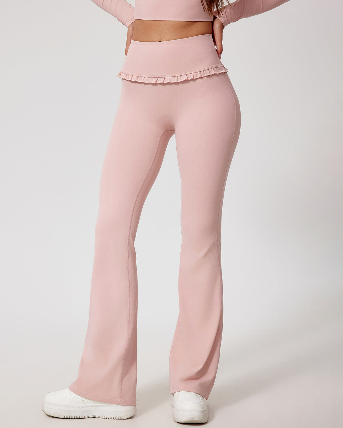 Seraphina Flare Leggings - Pink