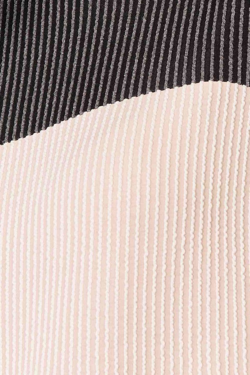 Autumn Harmony Ribbed Colorblock Sweater