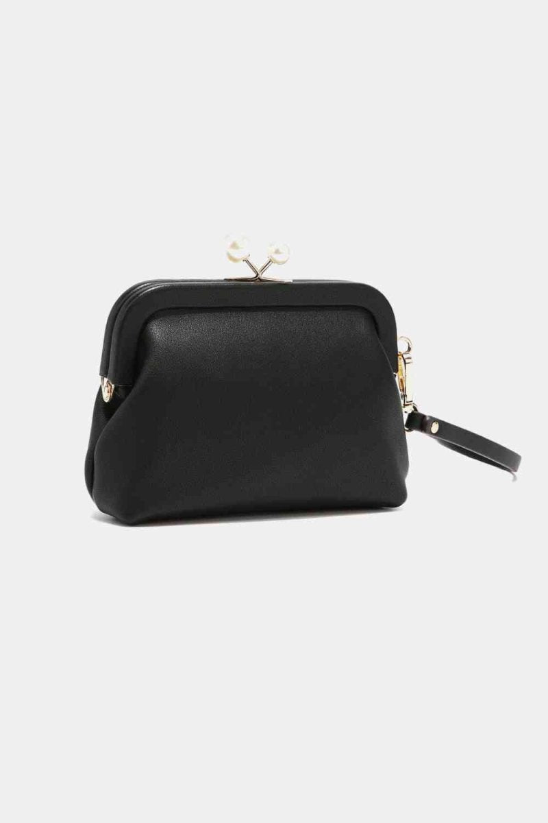 Elise Pearl Vegan Leather Coin Purse