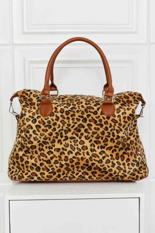 Leopard Carryall Weekender Bag