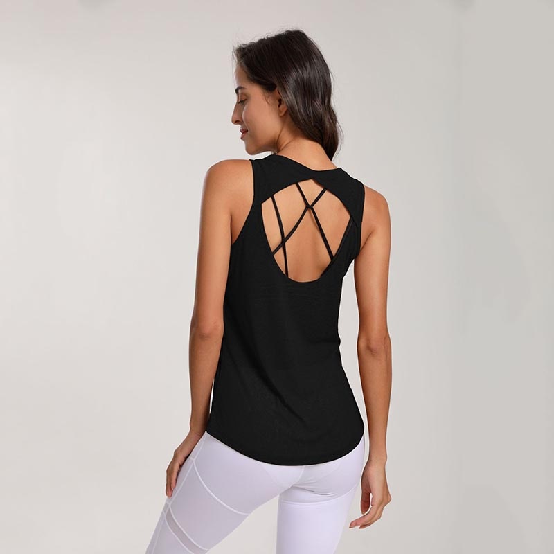 React LUXE CHARGE Mesh Sports Crop - Black