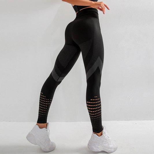 React LUXE Seamless Full Length Legging - Black