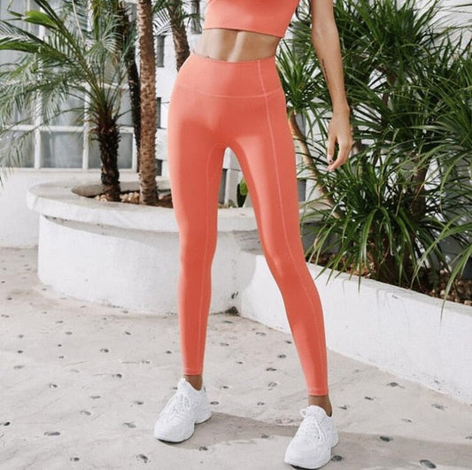 React LUXE MOVEMENT Legging - Coral