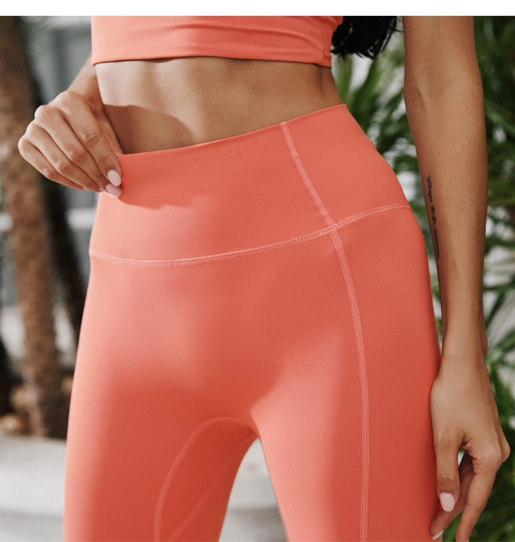React LUXE MOVEMENT Legging - Coral