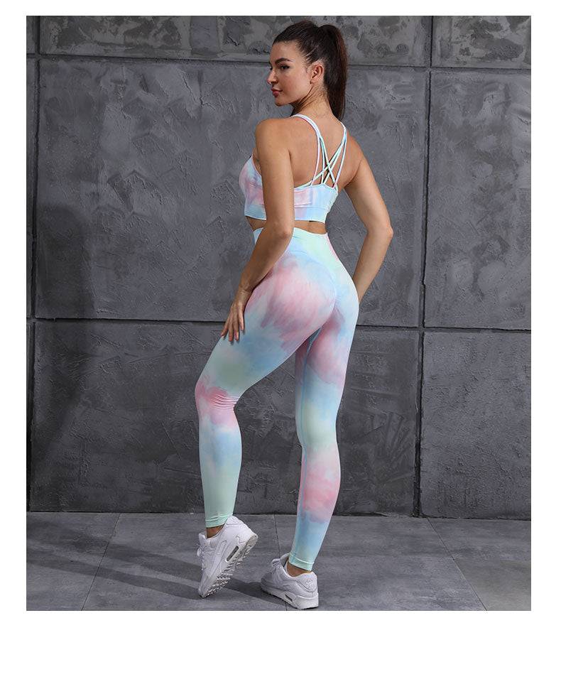 React PRO Sports Crop - Rainbow