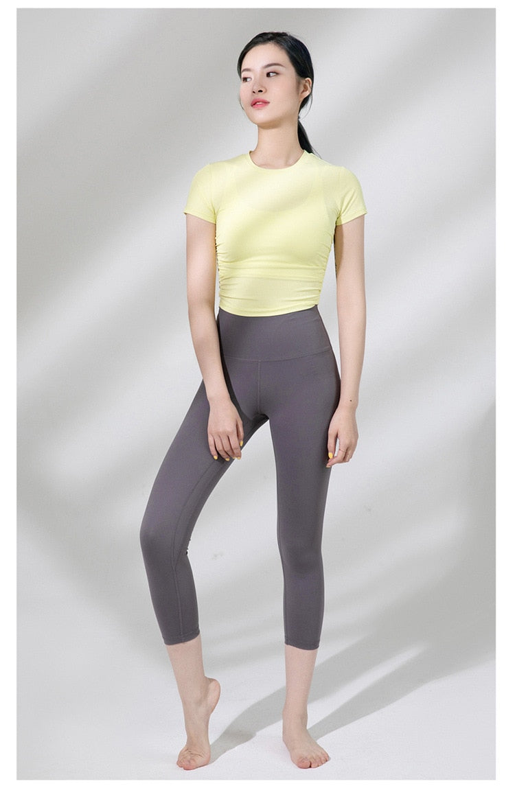 React LUXE Max Support 3/4 Legging - Dark Plum