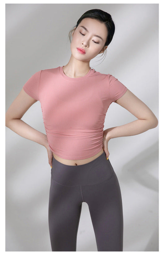 React LUXE Pastel Tee - Light Pink