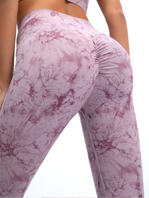 React LUXE FLEX Scrunch Legging - Lavender