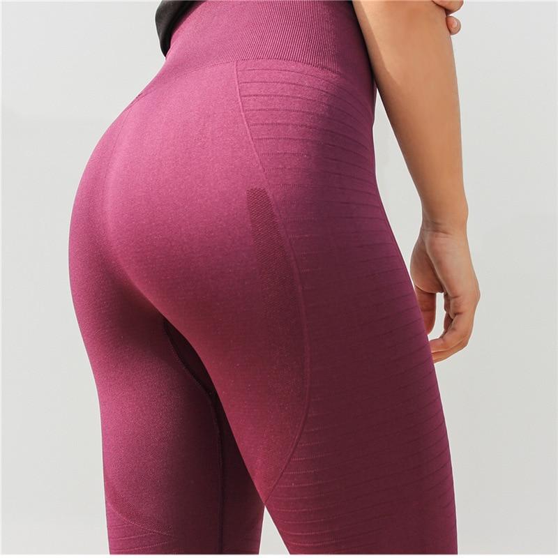 React Seamless Sculpt Legging - Wine Red