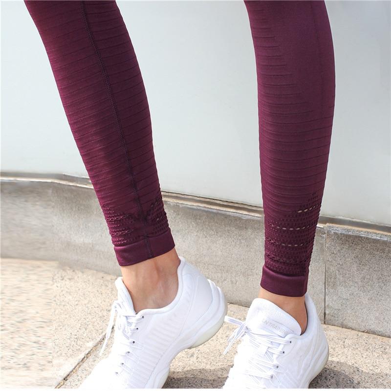 React Seamless Sculpt Legging - Wine Red