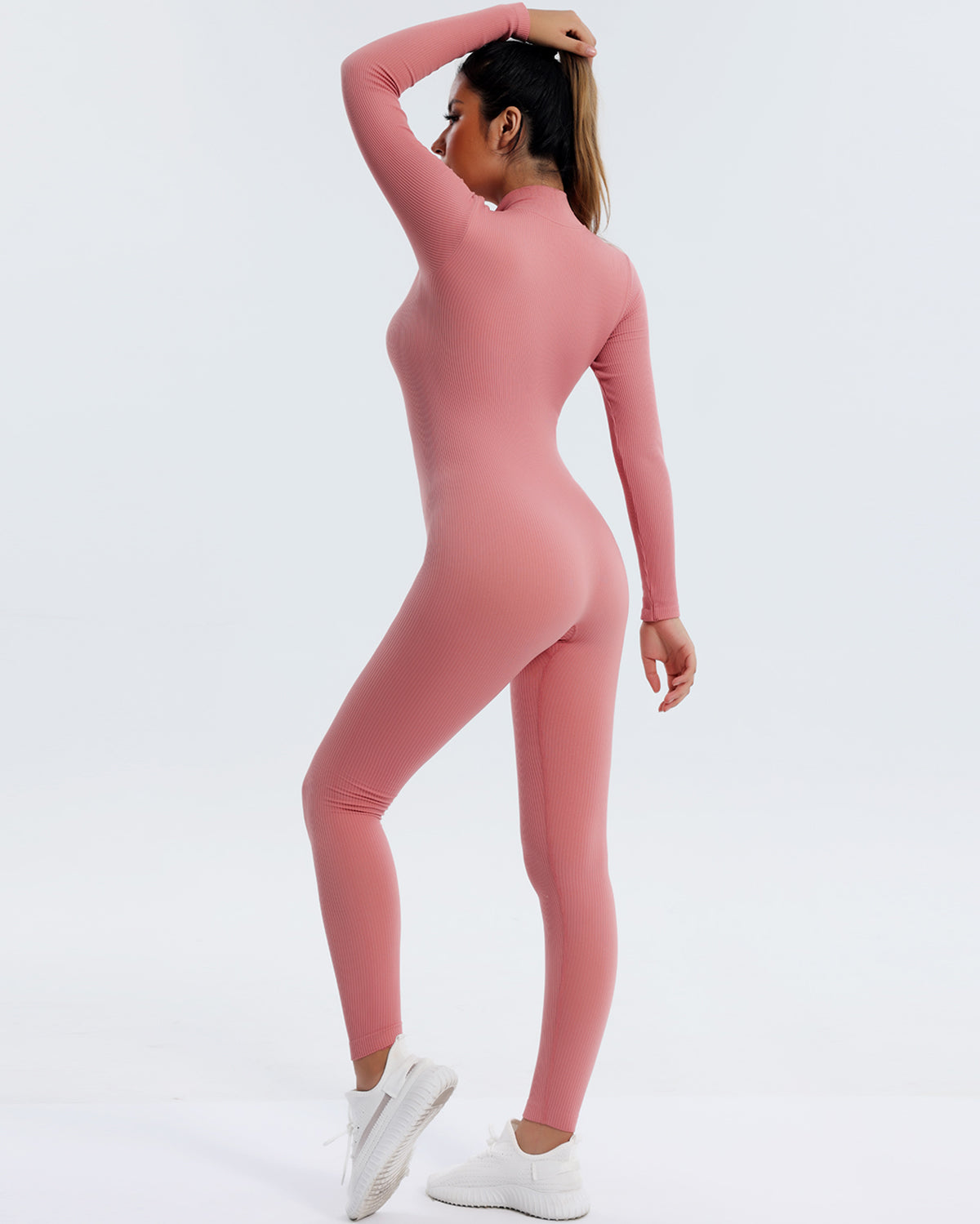 Katy Seamless Jumpsuit - Pink