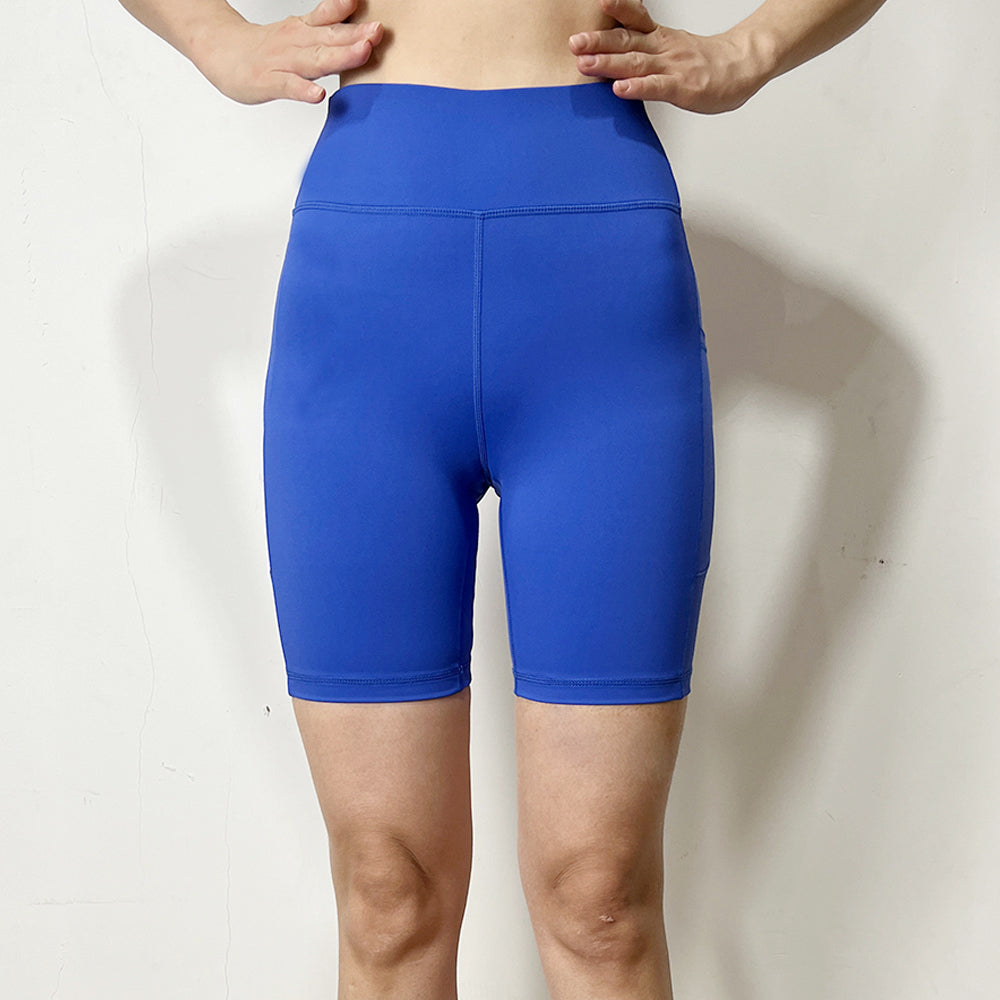 React LUXE Pocket Shorts - Blue