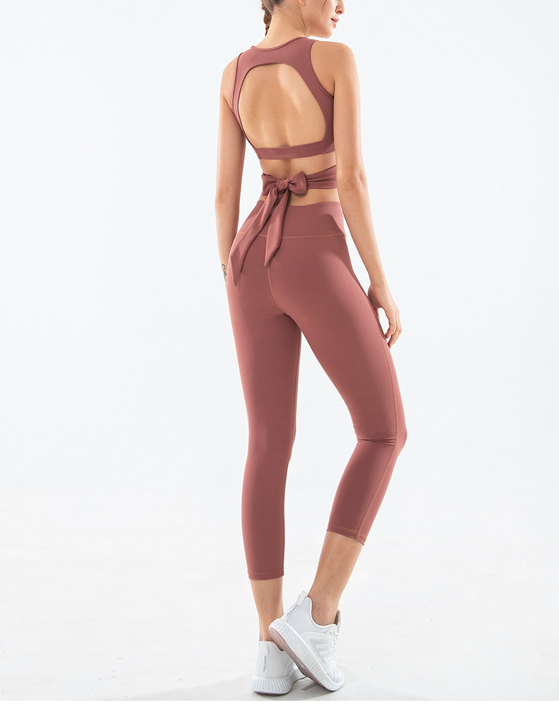 React LUXE CHARGE Legging - Brick Red
