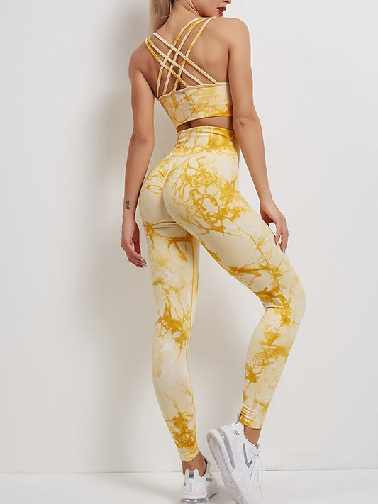 React SUPER LUXE Legging - Gold Marble